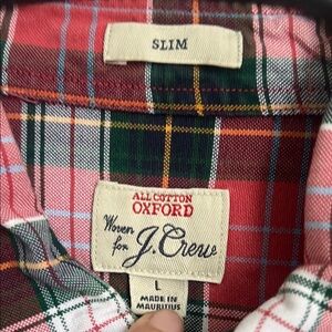 J. Crew Men's Multicolor Plaid Shirt